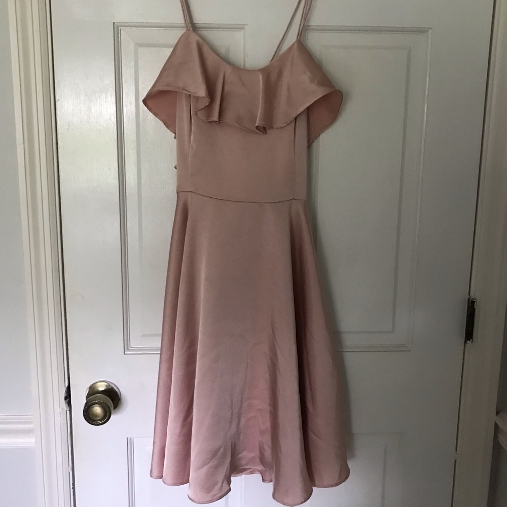 Pink Nordstrom Homecoming Style Dress